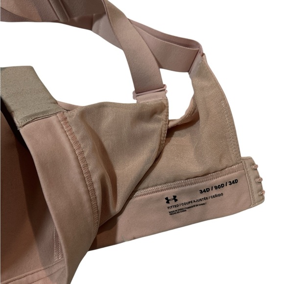 Under Armour Women's Pink Sports Bra - Picture 5 of 5